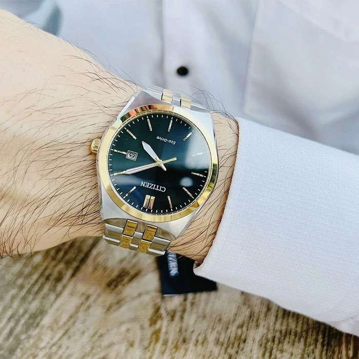 Оригинальные часы Citizen Citizen Eco-Drive BM7334-58E кварцевые калибр механизма citizen e111 общий вид