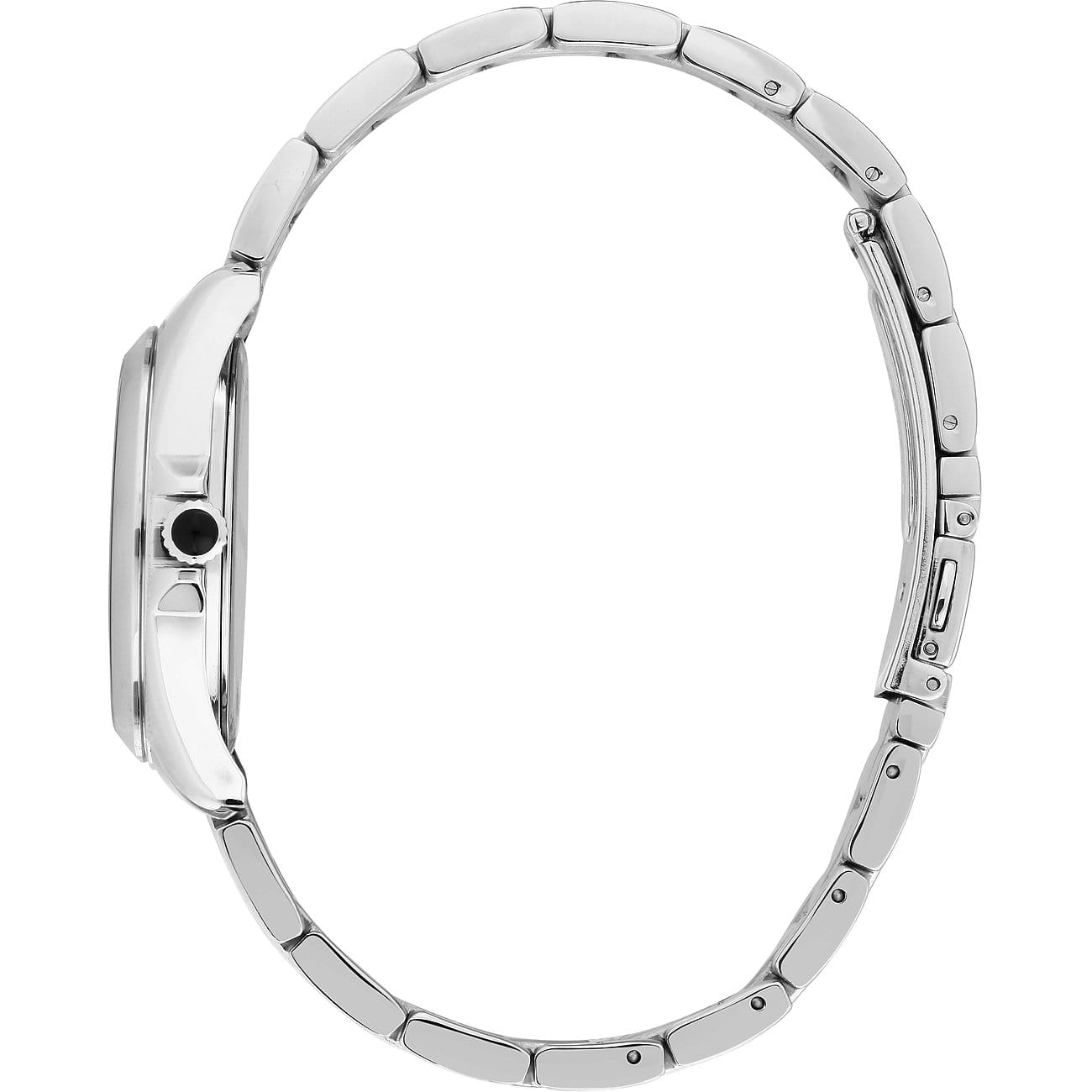 Karl Lagerfeld Karl Lagerfeld Round Essentials R0553101515,  сша женские часы на браслете нержавеющая сталь боковой вид