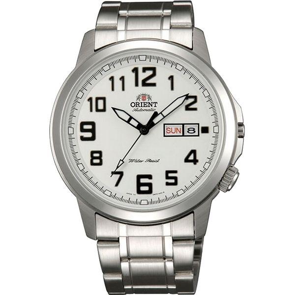 Orient Orient EM7K009W (FEM7K009W)  FEM7K009W  мужские часы  циферблат, браслет  — вид спереди