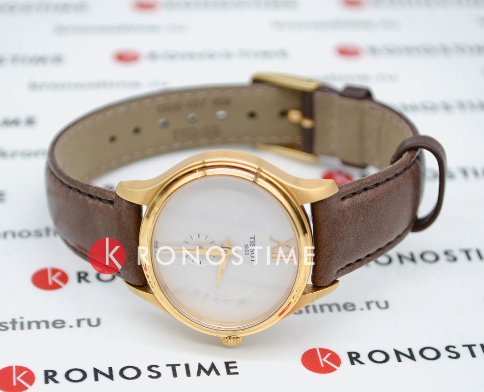 Оригинальные часы Tissot Tissot Bella Ora T103.310.36.033.00 кварцевые калибр механизма eta 980.153 общий вид