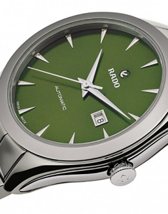 Rado Rado Hyperchrome Automatic R32041312, hyperchrome швейцария женские часы на браслете высокотехнологичная плазменная керамика боковой вид