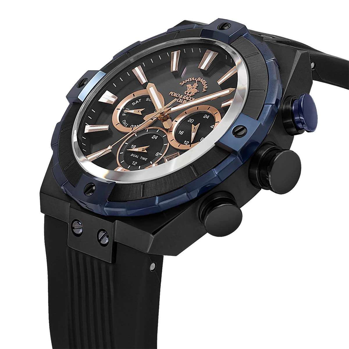 Santa Barbara Polo & Racquet Club Santa Barbara Polo & Racquet Club Prive SB.1.10510-5 , наручные мужские часы фото под углом