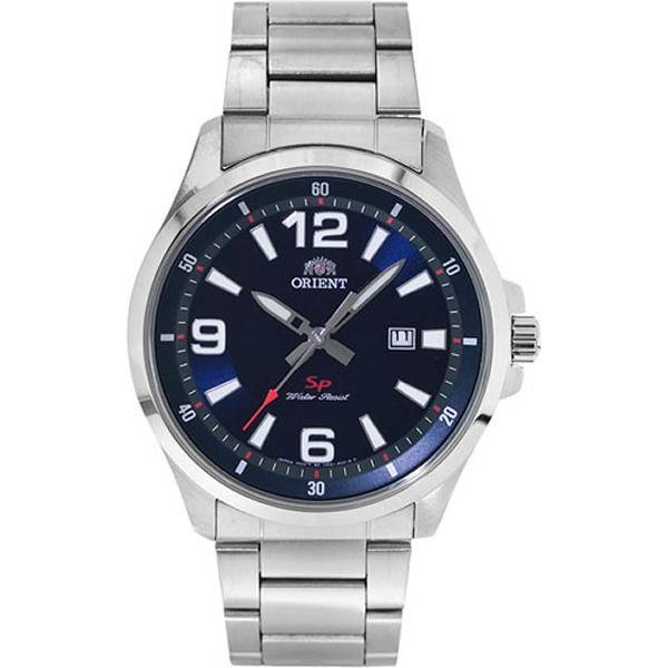 Orient Orient UNE1005D (FUNE1005D)  FUNE1005D  мужские часы  циферблат, браслет  — вид спереди