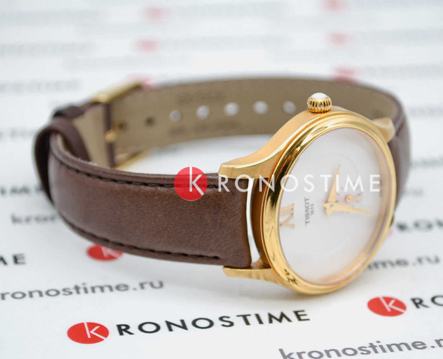 Tissot Tissot Bella Ora T103.310.36.033.00 женские часы белый циферблат на запястье