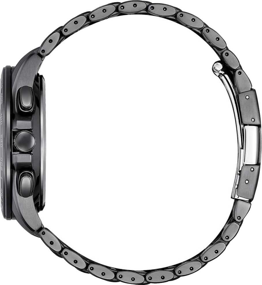 Citizen Citizen Eco-Drive CB5878-56E, eco-drive япония мужские часы на браслете нержавеющая сталь с ip-покрытием боковой вид