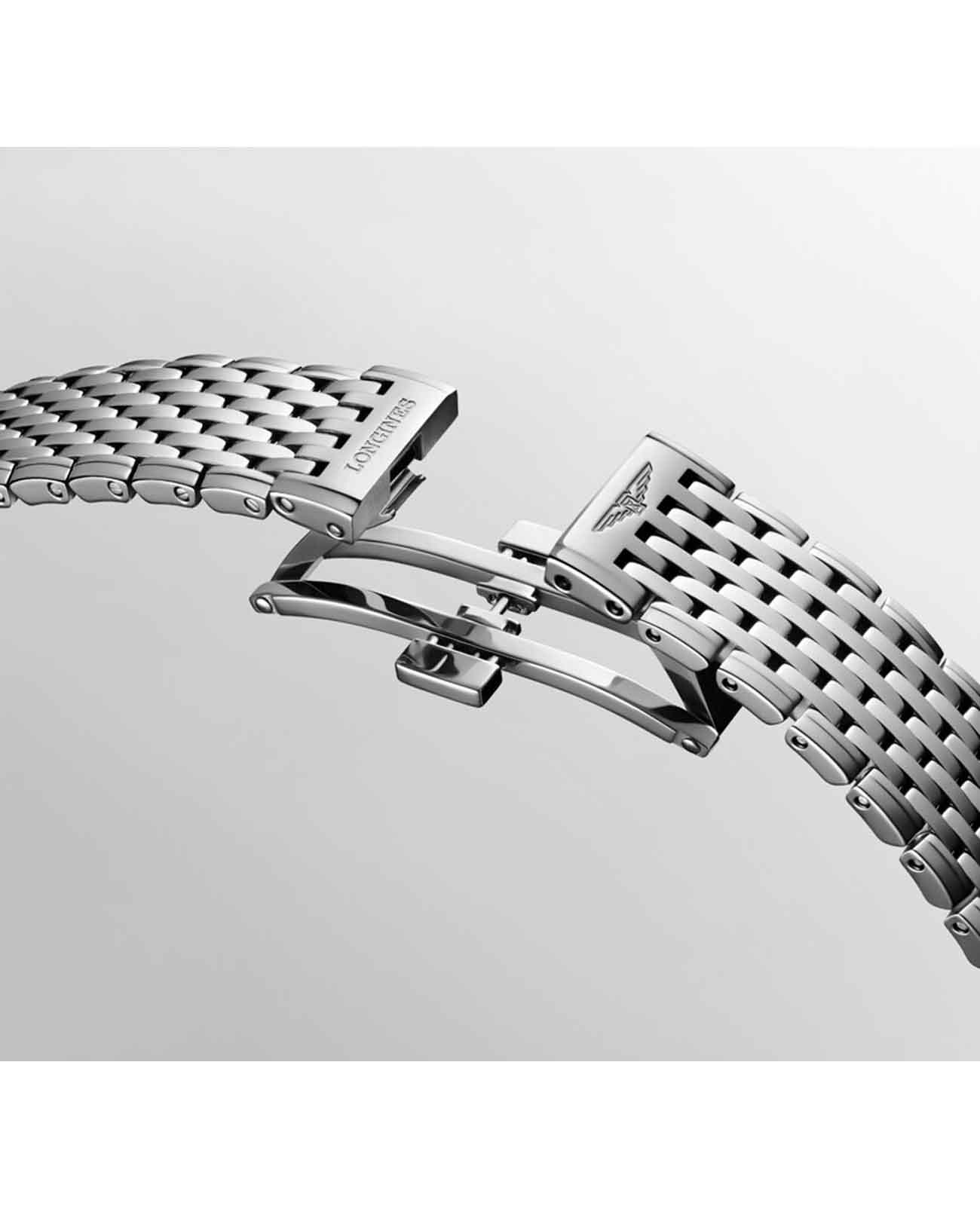 Longines Longines La Grande Classique L4.512.4.51.6  — детали корпуса и нержавеющая сталь