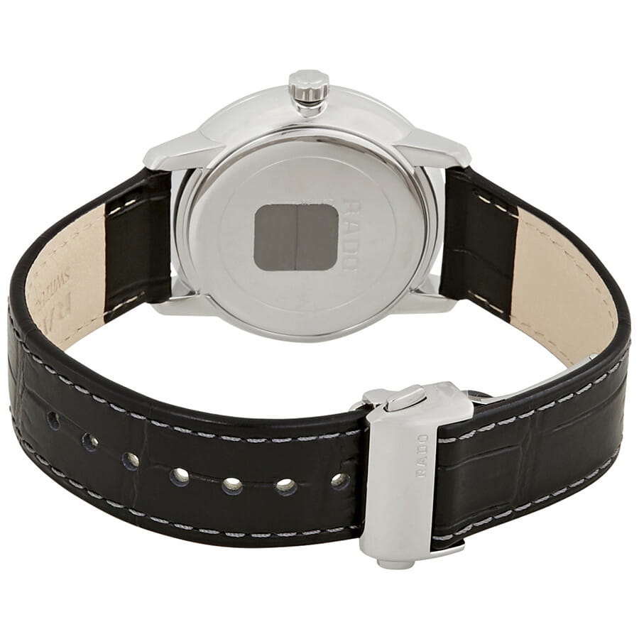 Rado Rado Coupole Classic Automatic R22864155, coupole швейцария мужские часы на браслете кожаный боковой вид
