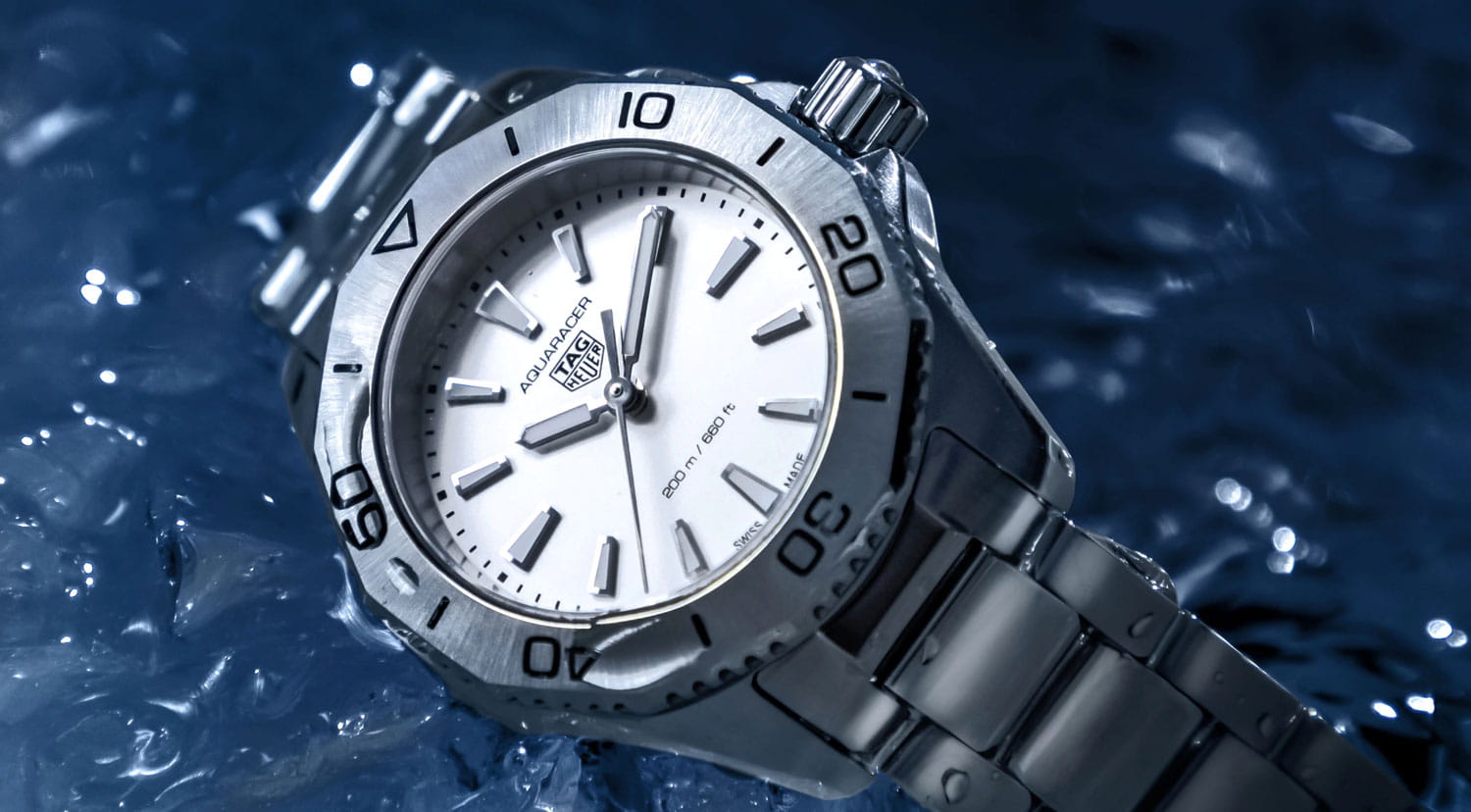 TAG Heuer TAG Heuer Aquaracer Professional 200 WBP1411.BA0622  - задняя крышка металл сталь корпуса, швейцария часы