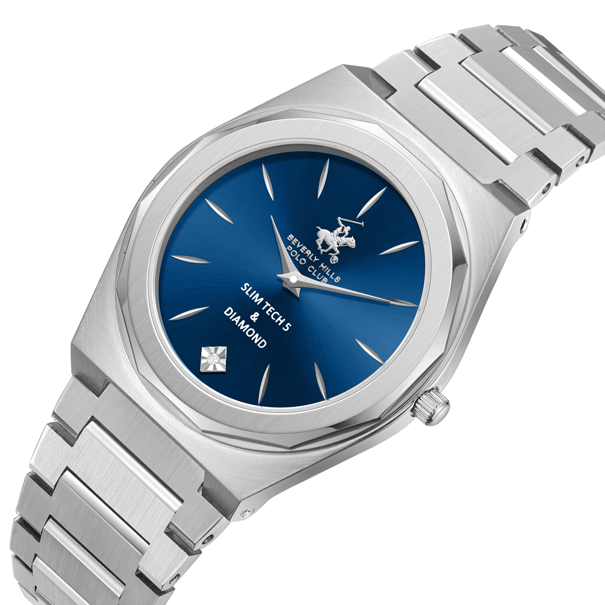 Beverly Hills Polo Club Beverly Hills Polo Club BP3668X.390 кварцевые женские часы часы крупный план синий циферблата