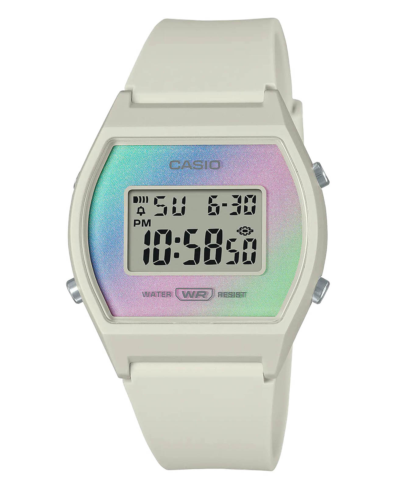 Casio Casio Collection LW-205H-8A  LW-205H-8A кварцевые женские часы  циферблат, браслет пластик — вид спереди