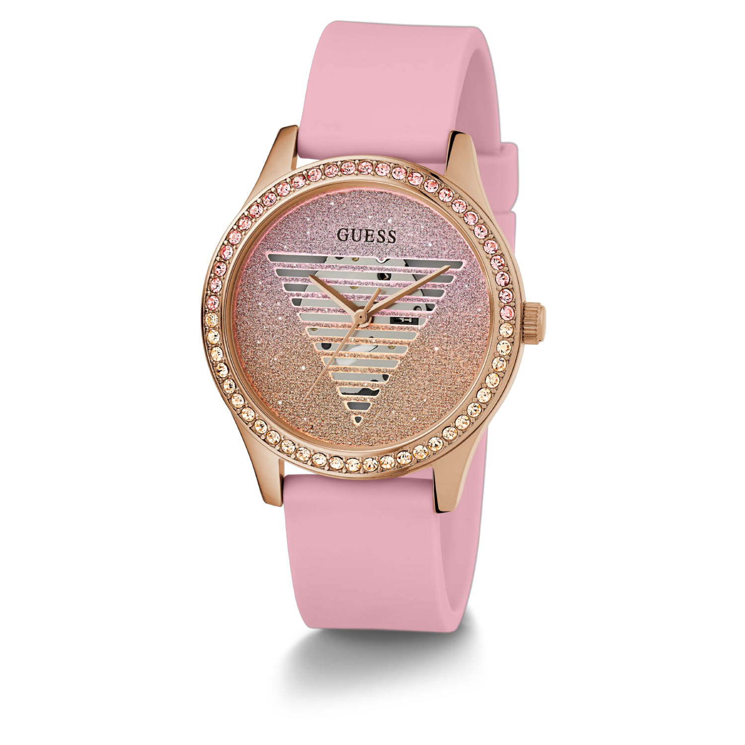 Guess Guess Lady Idol GW0530L4 сша наручные женские часы заводная головка с логотипом Guess