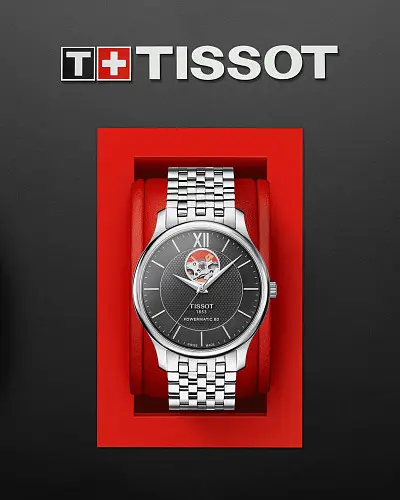 Tissot Tradition Powermatic 80 Open Heart T063.907.11.058.00