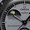 Часы Swatch x Omega Bioceramic Moonswatch Mission to EarthPhase SO33M700 фото 4